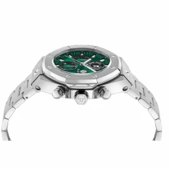Philipp Plein Uhr Herren Plein Chrono Royal Grün/Silber PWLFA0425