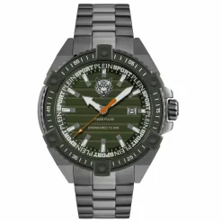 Philipp Plein Uhr Herren Urban Pulse PSFDA0624 Grün/Grau