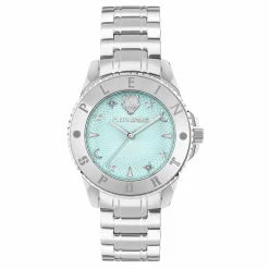 Plein Sport Damenuhr Glam PSKBA1525 Silber Blau