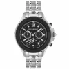 Plein Sport Herren Chronograph Warrior Tech PS6BA0624 Edelstahl 47,5 mm Schwarz