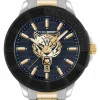 Plein Sport Herren Uhr CITY RUSH PSAEA0824 Blau/Silber/Gold