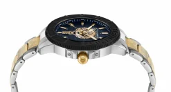 Plein Sport Herren Uhr CITY RUSH PSAEA0824 Blau/Silber/Gold