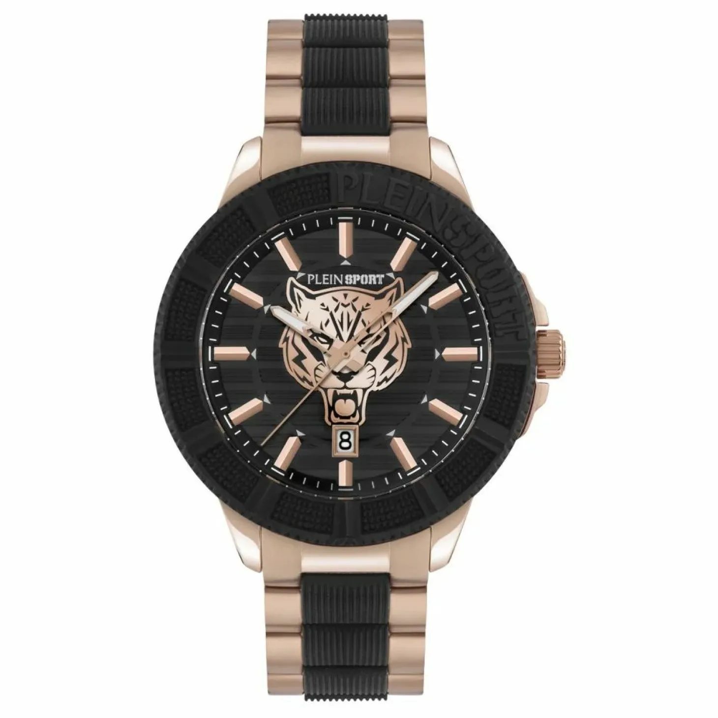 Plein Sport Herren Uhr CITY RUSH PSAEA0724 Roségold Edelstahl 45 mm