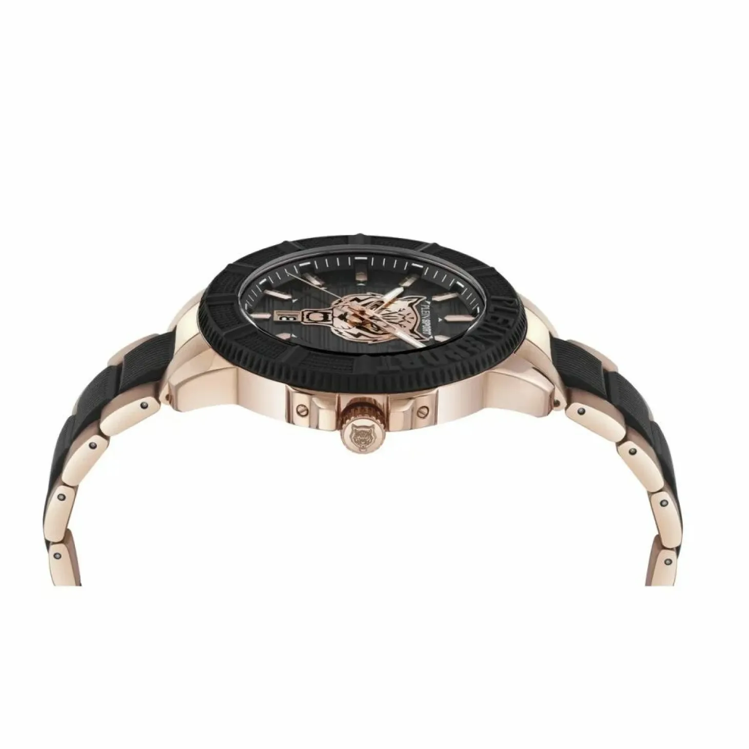 Plein Sport Herren Uhr CITY RUSH PSAEA0724 Roségold Edelstahl 45 mm