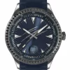 Plein Sport Herren Uhr LINEMAN PS5BA0524 Blau Silikon Edelstahl 45 mm