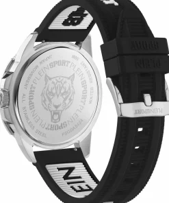 Plein Sport Herren Uhr RAMPAGE PSGDA0424 Schwarz / Weiß Silikon 44 mm