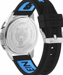 Plein Sport Herren Uhr Rampage PSGDA0224 Blau‑Weiß Silikon 44 mm