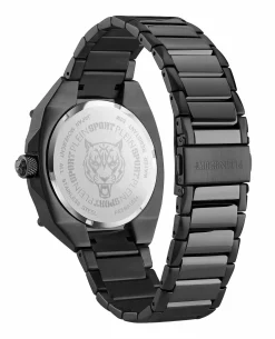 Plein Sport Herren Uhr Thunder Force PS8BA1024 Schwarz Edelstahl 47 mm