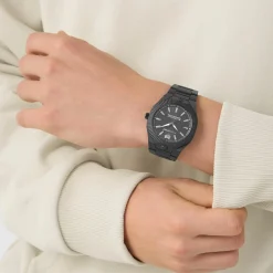 Plein Sport Herrenuhr Metronaut PSCGA0825 Schwarz IP 42 mm