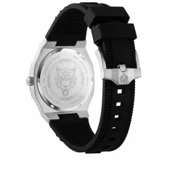 Plein Sport Herrenuhr Metronaut PSCGA0225 Silber Schwarz 42 mm Quarz