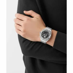 Plein Sport Uhr Herren THUNDER FORCE PS8BA0724 Silber / Schwarz