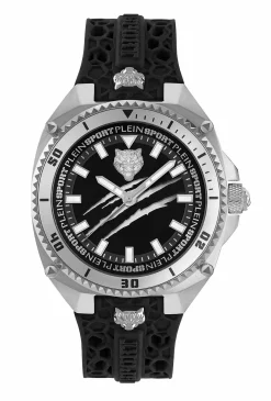 Plein Sport Uhr Herren THUNDER FORCE PS8BA0124 Schwarz / Silber