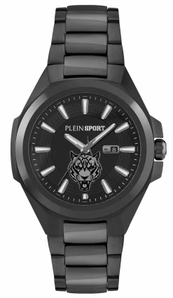 Plein Sport Uhr Herren TIGERMASTER PS7BA0924 Schwarz