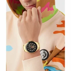 Plein Sport Uhr Herren TIGERMASTER PS7BA0824 Gold / Schwarz