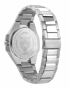 Plein Sport Uhr Herren TIGERMASTER PS7BA0724 Silber / Schwarz