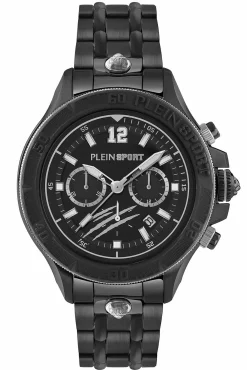 Plein Sport Uhr Herren WARRIOR TECH PS6BA0724 Schwarz