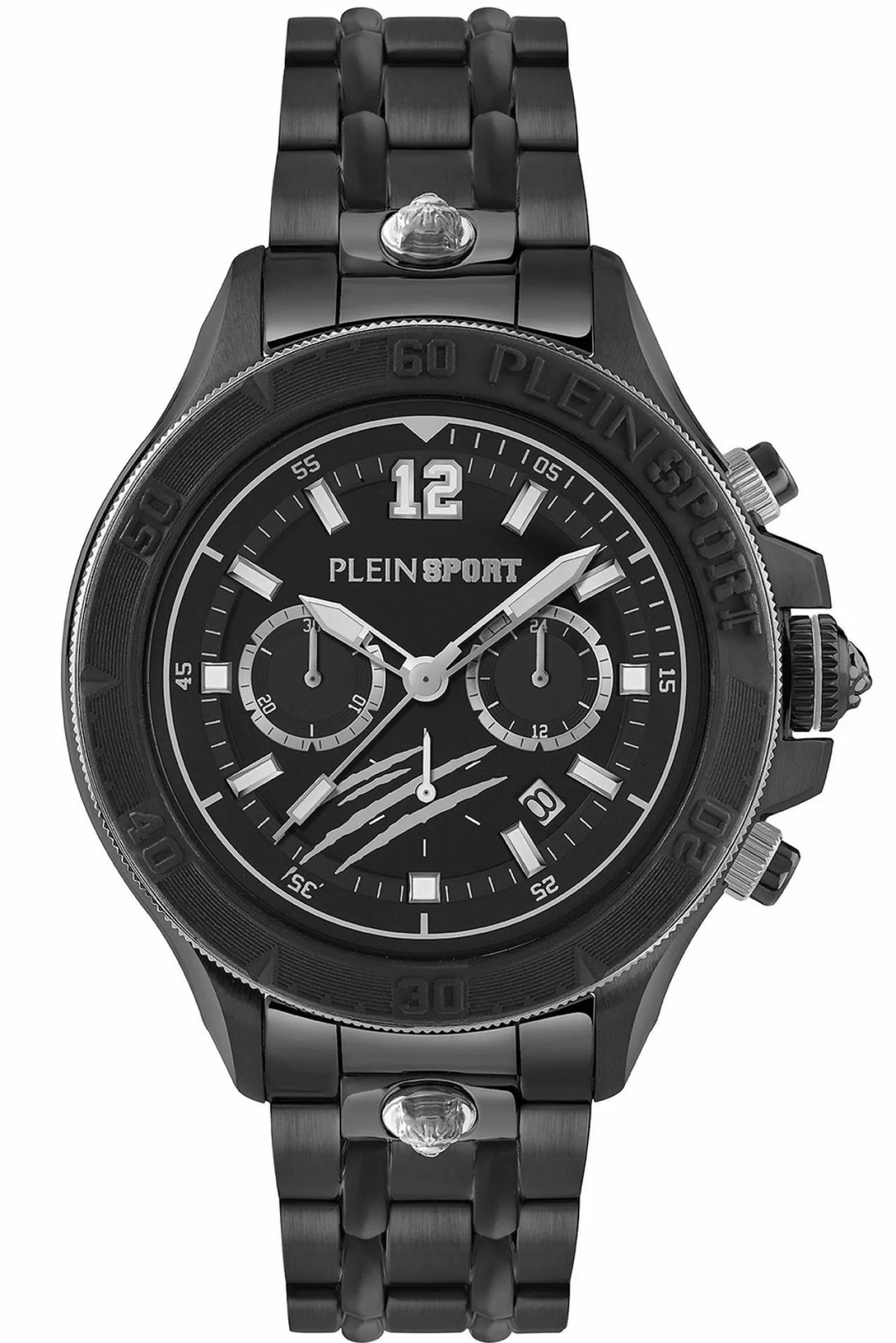 Plein Sport Uhr Herren WARRIOR TECH PS6BA0724 Schwarz