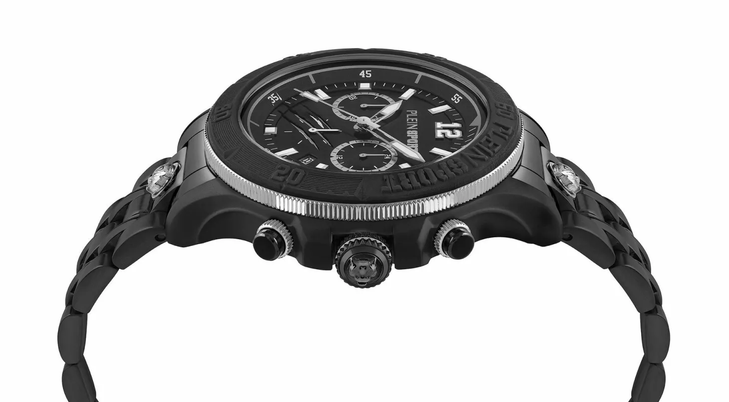 Plein Sport Uhr Herren WARRIOR TECH PS6BA0724 Schwarz