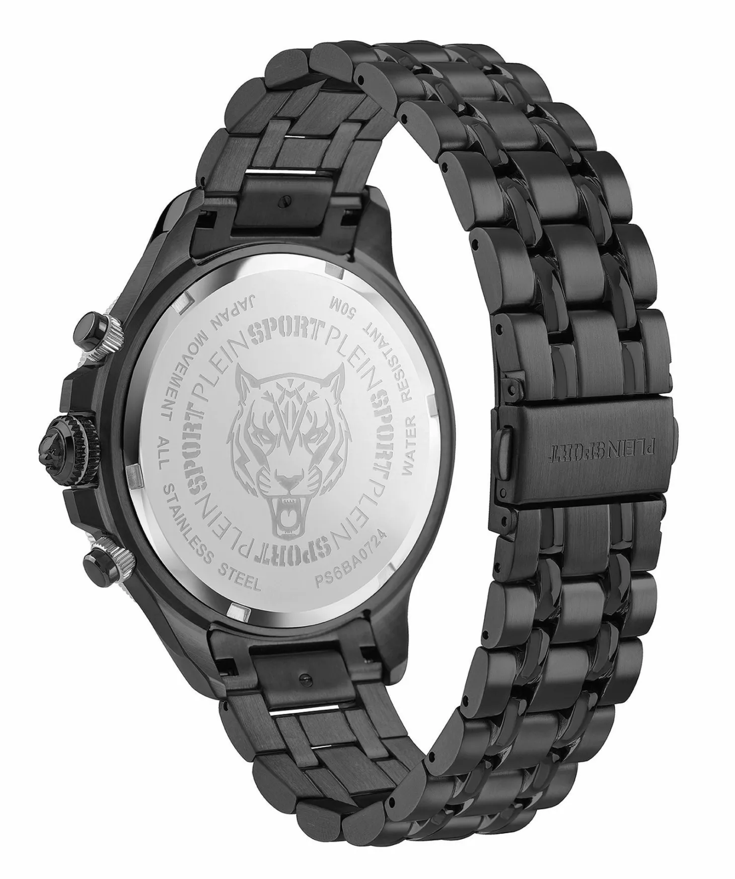 Plein Sport Uhr Herren WARRIOR TECH PS6BA0724 Schwarz