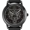 Plein Sport Unisex Uhr Iron Tiger PSKDA0824 Schwarz Edelstahl 44 mm