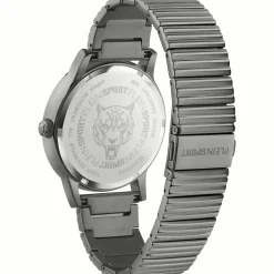 Plein Sport Unisex Uhr IRON TIGER PSKDA0724 Blau Grau Edelstahl 44 mm