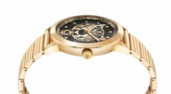 Plein Sport Unisex Uhr Iron Tiger PSKDA0924 Gold/Schwarz Edelstahl 44 mm