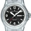 Revue Thommen Armbanduhr Unisex Automatik Airspeed 16040.2437 Schwarz Silber