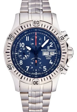 Revue Thommen Automatik Armbanduhr Airspeed Xlarge Pioneer Chrono