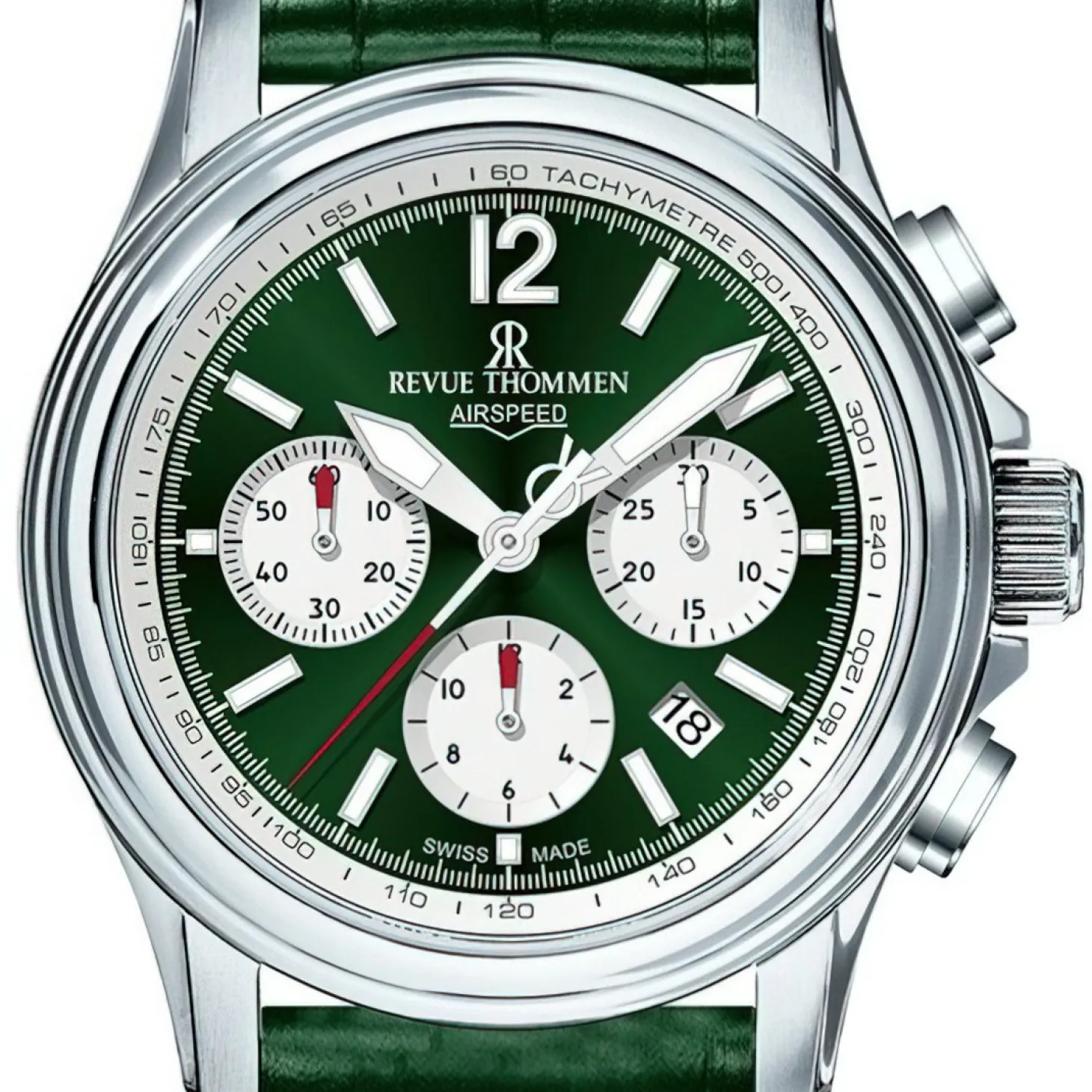 Revue Thommen Automatik Armbanduhr Airspeed 16041.6334