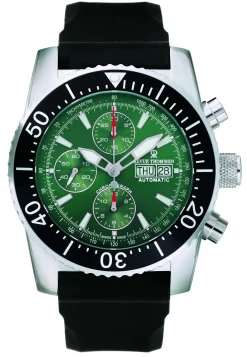 Revue Thommen Herren Armbanduhr Diver 45 mm Armband Silicone 17030.6522