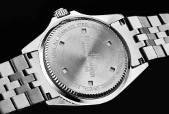 Revue Thommen Herren Armbanduhr Diver Automatic Edelstahlarmband Zifferblatt blau 17571.2228