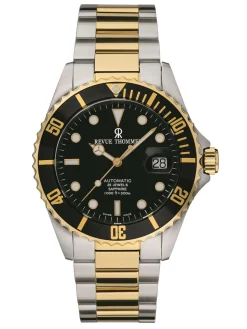 Revue Thommen Herren Armbanduhr Automatik Taucheruhr XL Diver Analog Automatik Edelstahl 17571.2147