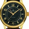 Revue Thommen Herren Armbanduhr Automatik Date Pointer10012.2517