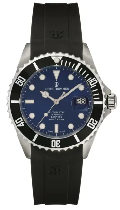 Revue Thommen Herren Armbanduhr Automatic 42 mm Armband Silikon 17571.2823