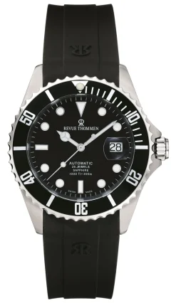 Revue Thommen Herren Armbanduhr Automatic 42 mm Armband Silikon 17571.2837