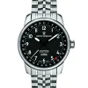 Revue Thommen Herren Armbanduhr Airspeed Xlarge 40.5 mm Date Pointer Armband Edelstahl 16050.2137