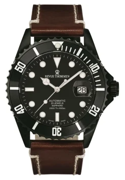 Revue Thommen Herren Armbanduhr Automatik Taucheruhr XL Diver Analog Automatik Edelstahl 17571.2577