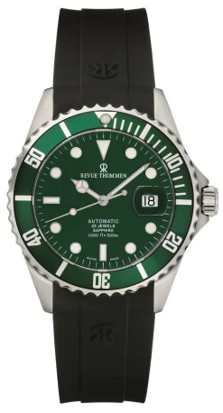 Revue Thommen Herren Armbanduhr Automatic 42 mm Armband Silikon 17571.2829