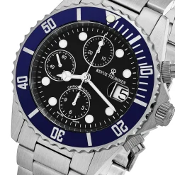 Revue Thommen Herren Armbanduhr Automatik Taucheruhr Diver Chrono Edelstahl 17571.6135