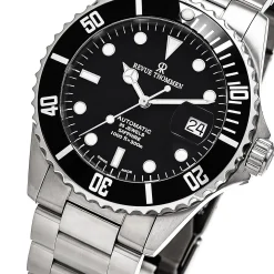 Revue Thommen Herren Armbanduhr Automatik Taucheruhr XL Diver Analog Automatik Edelstahl 17571.2137