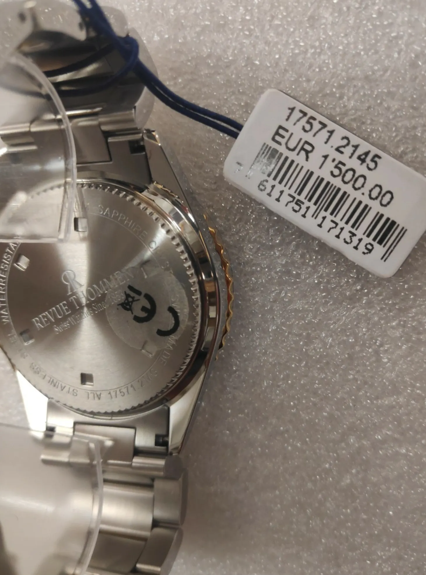 Revue Thommen Herren Armbanduhr Automatik Taucheruhr XL Diver Analog Automatik Edelstahl 17571.2145