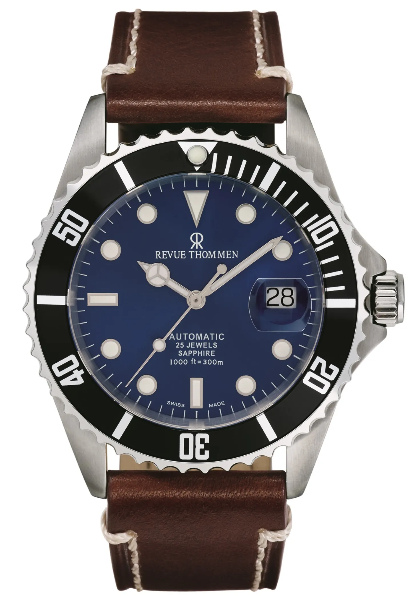 Revue Thommen Herren Armbanduhr Diver Automatik 42 mm 17571.2523