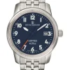 Revue Thommen Herren Armbanduhr Automatic Airspeed Xlarge 40 mm Date Window Armband Edelstahl 16052.2135
