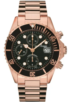 Revue Thommen Herren Armbanduhr Diver 42 mm Chronograph Armband Edelstahl 17571.6167