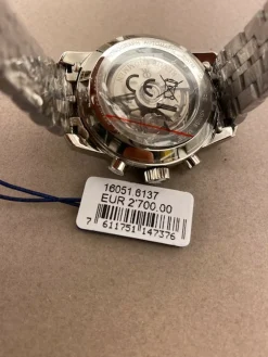 Revue Thommen Herren Armbanduhr Automatic Airspeed Xlarge 40 mm Day & date Window Armband Edelstahl 16051.6137