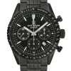 Revue Thommen Herren Armbanduhr Automatic Aviator 42 mm Chronograph, Tachymeter Armband Edelstahl 17000.6177