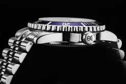 Revue Thommen Herren Schweizer Armbanduhg Taucheruhr Schwarzes Zifferblatt, Edelstahlarmband, Automatikwerk, Diver 17571.2235