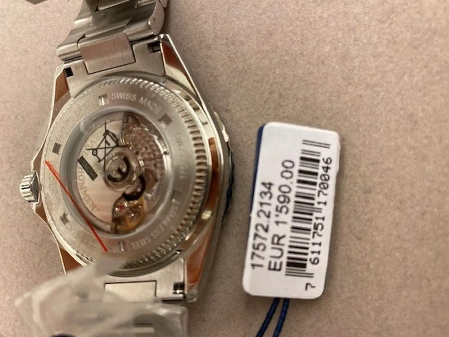 Revue Thommen Uhr Armbanduhr Taucheruhr Automatik Selitta Uhrwerk GMT 30 ATM