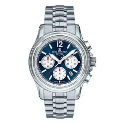 Revue Thommen Herren Automatikuhr Airspeed 16041.6435 Silberfarben, Blau