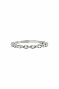 Ring 925/- Sterling Silber rhodiniert Zirkonia Stacking 41184733331550